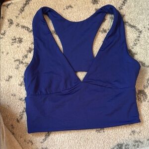 Vibrant Blue Sports Bra
